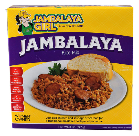 Jambalaya Girl Jambalaya Seasoned Rice Blend, 8 oz
