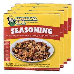 Jambalaya Girl One-Pot Seasoning: For Jambalaya & Pastalaya, No Rice, Just Spice & Vegetables, 2 oz