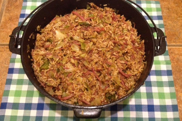 Corned Beef & Cabbage Jambalaya