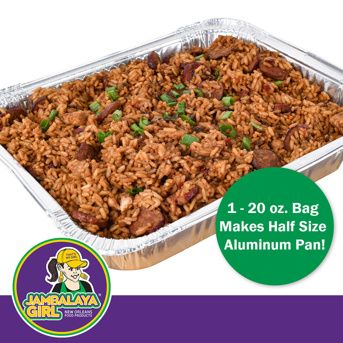 Party Size oven Baked Jambalaya