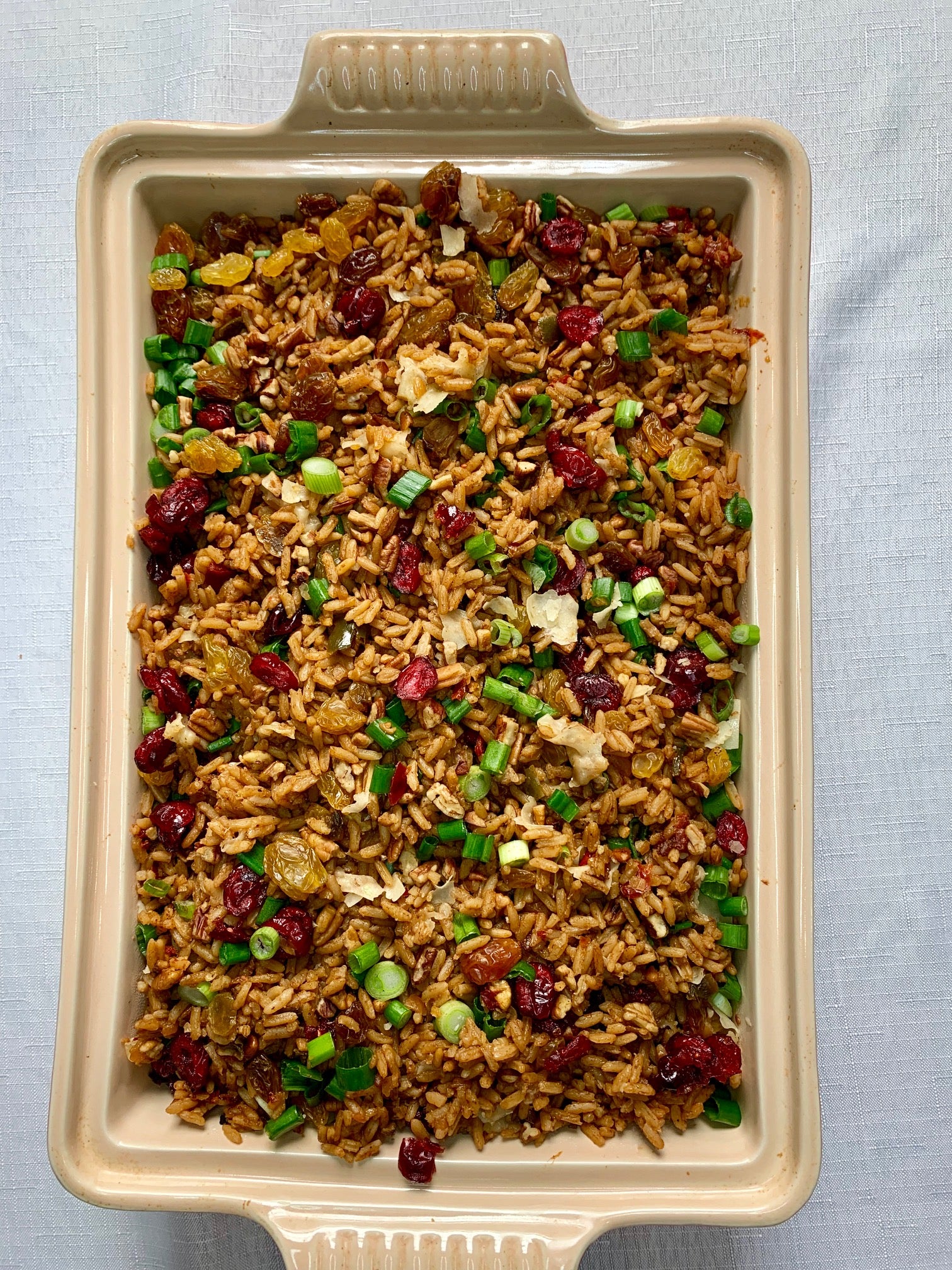 Cranberry Pecan Rice Pilaf