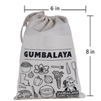 WHOLESALE: Custom Logo or Message! GUMBALAYA Cotton Gift Bag