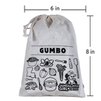 Gumbo Cotton Gift Bag