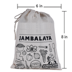 Jambalaya Cotton Gift Bag