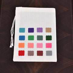 WHOLESALE: Custom Logo or Message! Gumbo Cotton Gift Bag
