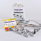 WHOLESALE: Custom Logo or Message! GUMBALAYA Cotton Gift Bag