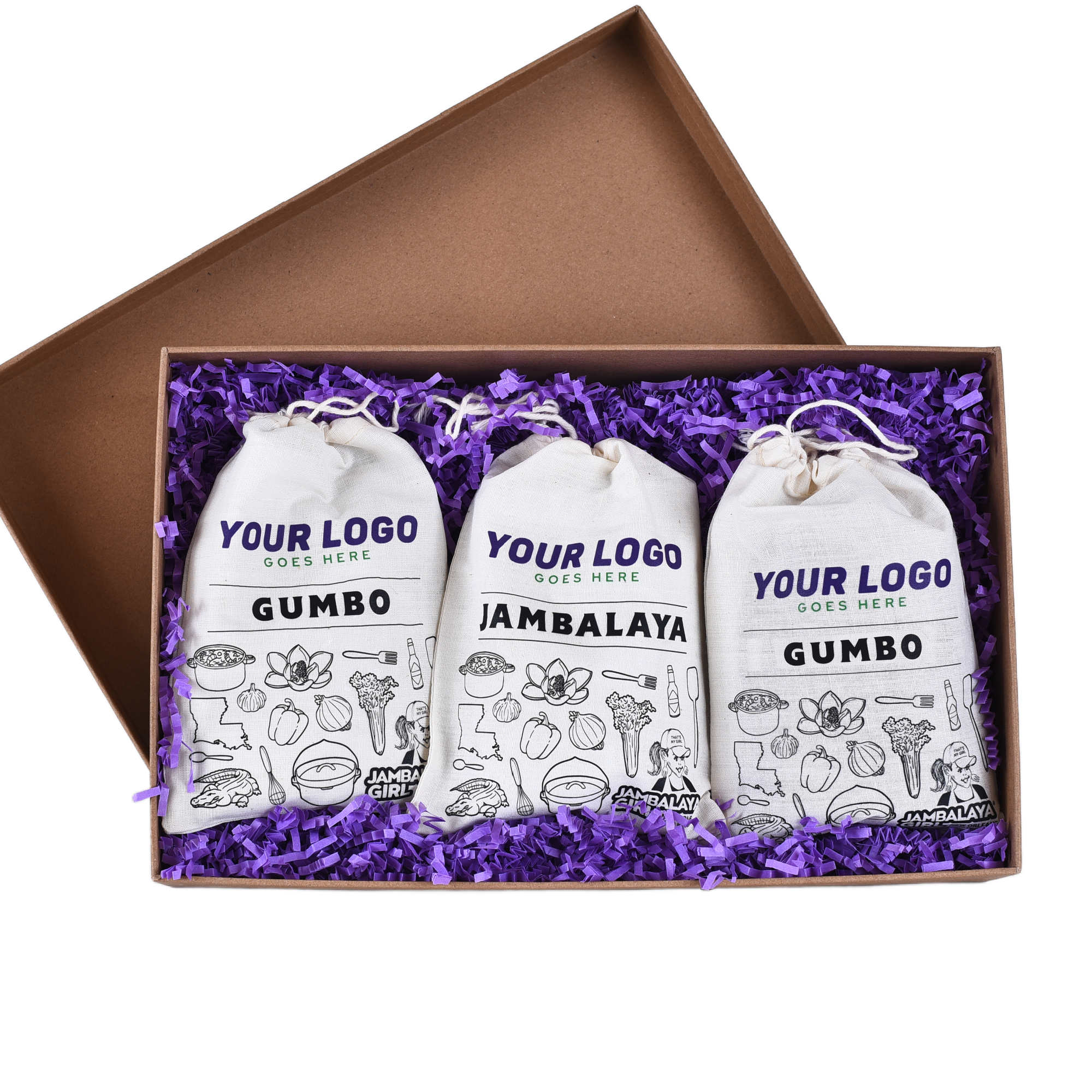 WHOLESALE: Custom Logo or Message! Gift Box Set