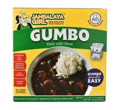 Jambalaya Girl Gumbo Base with Roux, 4 oz