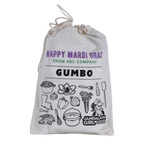 Custom Logo or Message! Gumbo Cotton Gift Bag