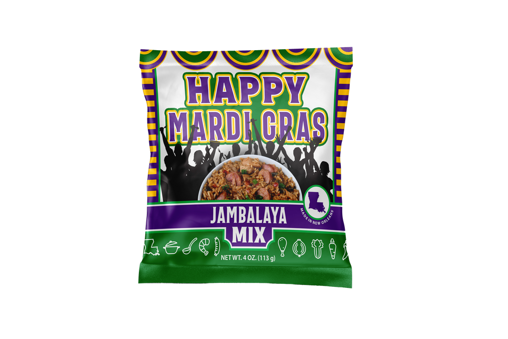 Mardi Gras Signature Jambalaya & Gumbo Throws - PREORDER NOW