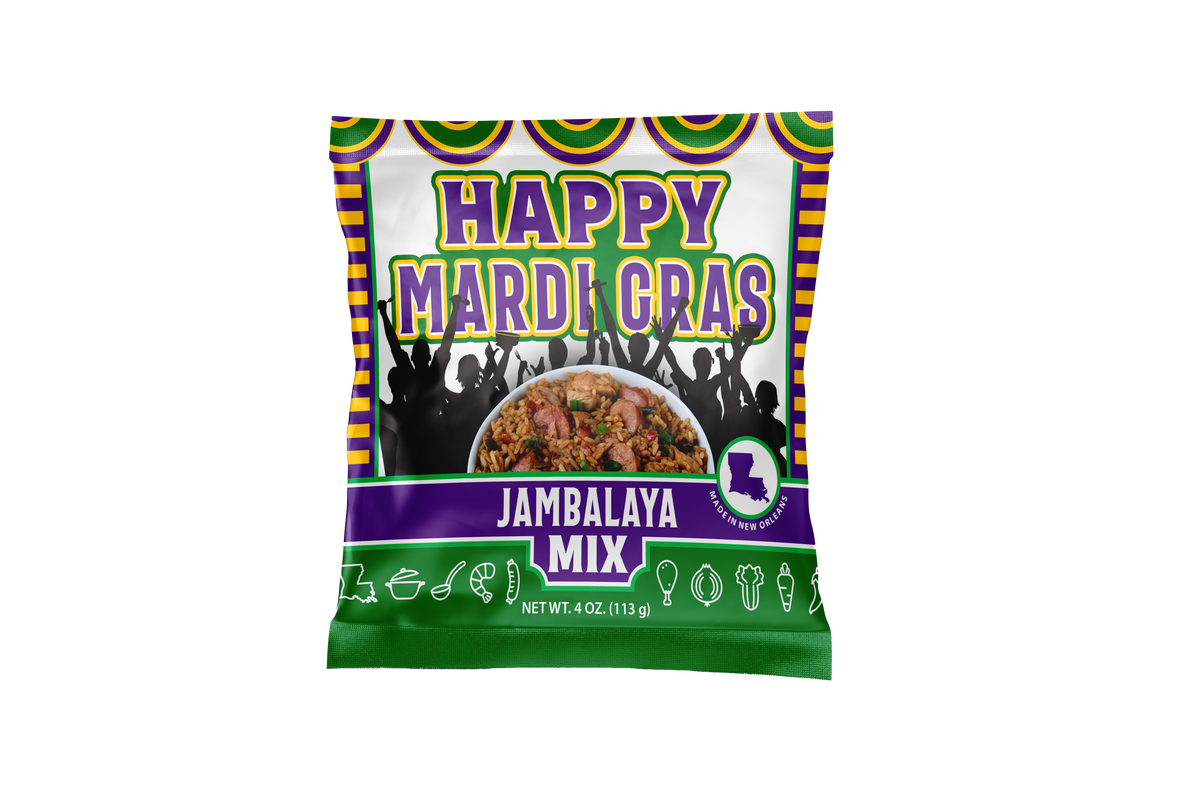 Mardi Gras Signature Jambalaya & Gumbo Throws - PREORDER NOW