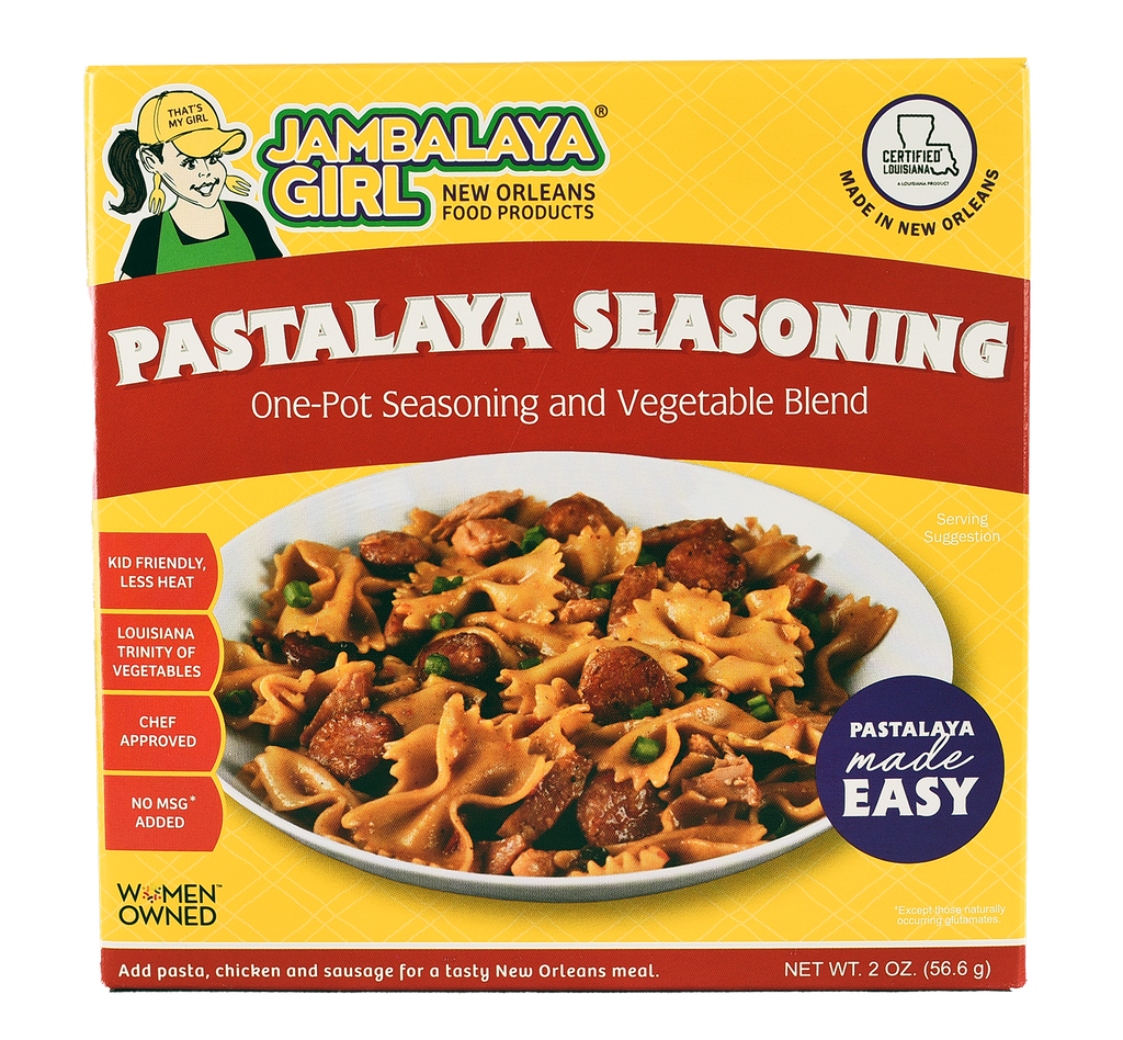 Jambalaya Girl Pastalaya Seasoning: One-Pot Seasoning and Vegetable Blend - For Jambalaya & Pastalaya, No Rice or Pasta, Just Spice & Vegetables, 2 oz