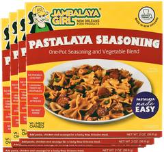 Jambalaya Girl Pastalaya Seasoning: One-Pot Seasoning and Vegetable Blend - For Jambalaya & Pastalaya, No Rice or Pasta, Just Spice & Vegetables, 2 oz