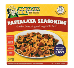 Jambalaya Girl Pastalaya Seasoning: One-Pot Seasoning and Vegetable Blend - For Jambalaya & Pastalaya, No Rice or Pasta, Just Spice & Vegetables, 2 oz