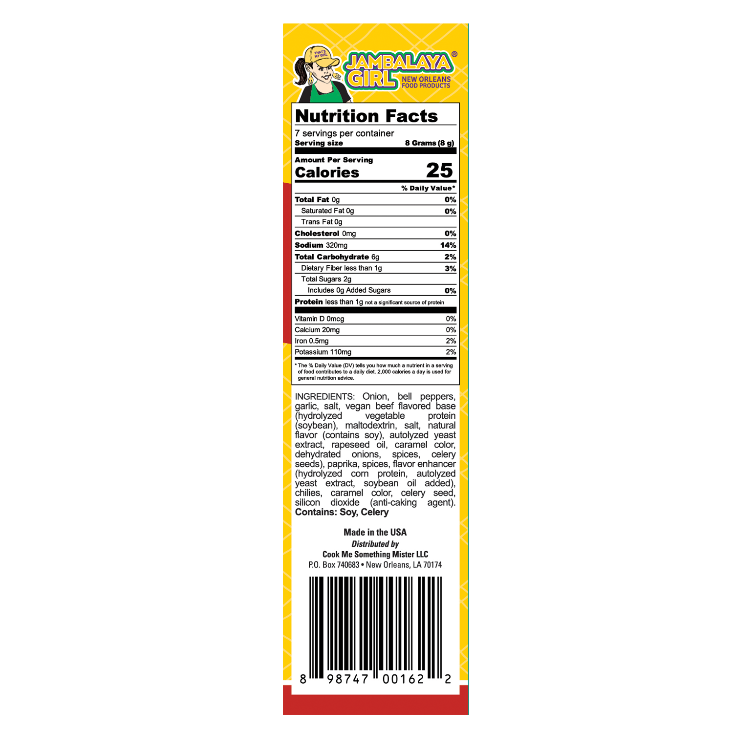 Jambalaya Girl Pastalaya Seasoning 2 oz