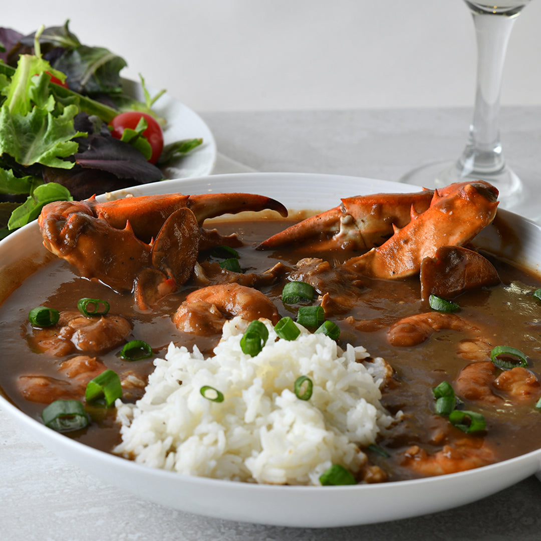 Food Service Gumbo Base with Roux Mix, Case of 10 - 16 oz.