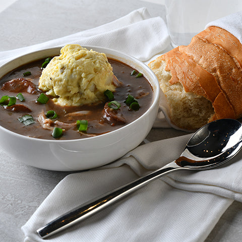 Food Service Gumbo Base with Roux Mix, Case of 10 - 16 oz.