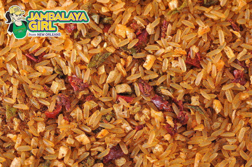 Neilly S Rice Food Service Jambalaya Seasoned Rice Blend, 25 lb. box – Jambalaya Girl