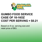 Food Service Gumbo Base with Roux Mix, Case of 10 - 16 oz.